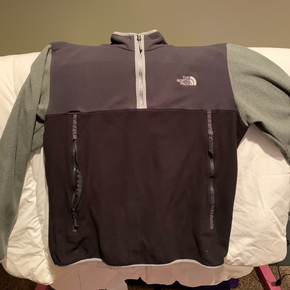 The North Face 1/4 zip color block